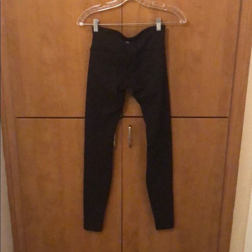 Wunder Under Black Lulu Lemon Leggings